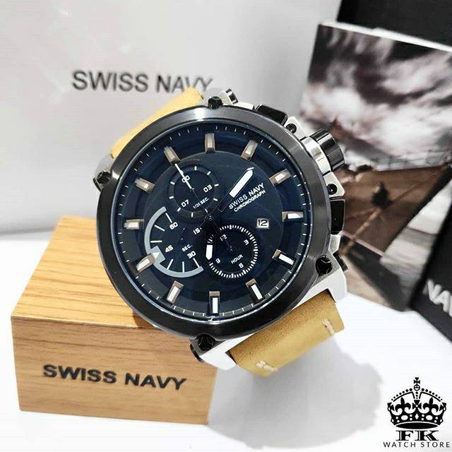 SWISS NAVY SN-8935 8935 Original Jam Tangan Pria Analog