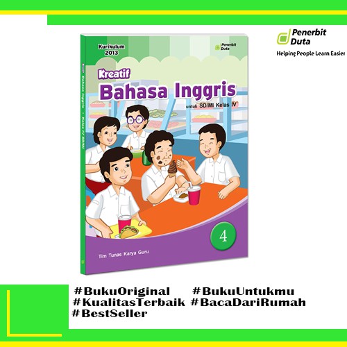 Jual Kreatif B. Inggris Kelas IV SD/MI | Shopee Indonesia