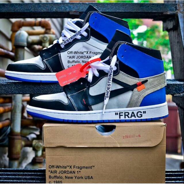 off white x fragment jordan 1