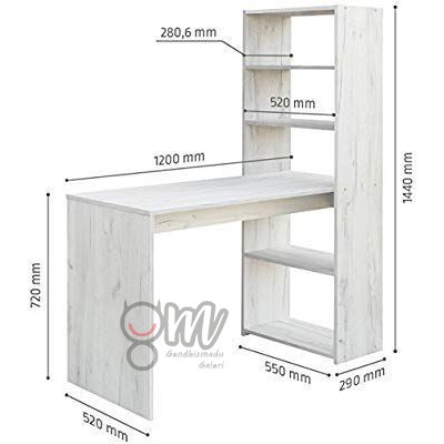 Jual Meja Kerja Kantor Plus Rak - Meja Belajar Minimalis | Shopee Indonesia