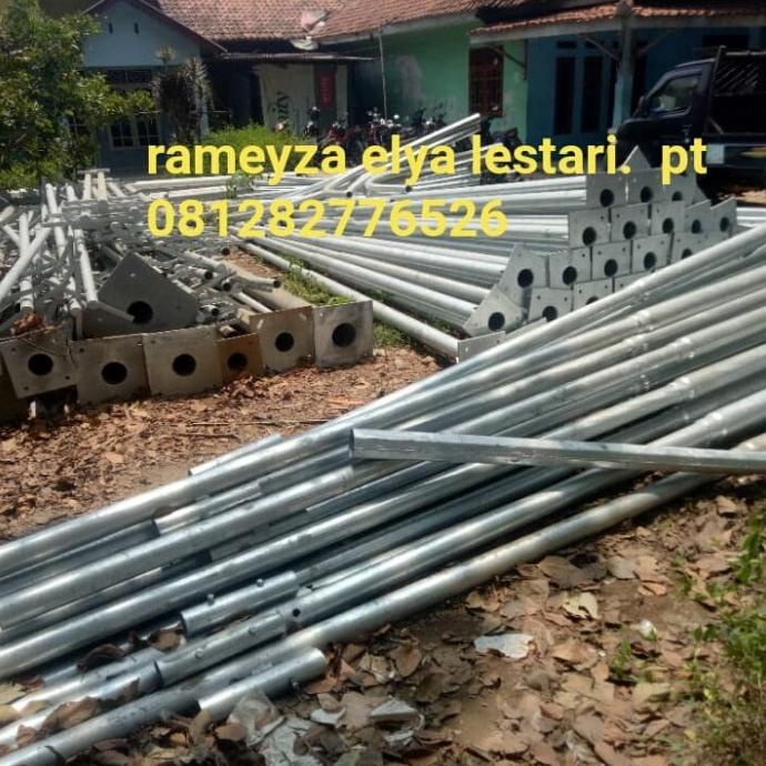 Jual Jual Tiang Pju Murah Oktagonal 7m Single Lengan Galvanis Shopee