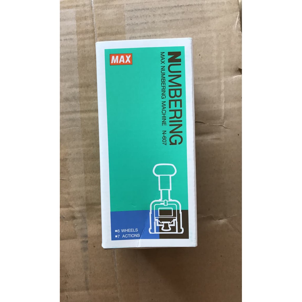 Jual max numbering numerator N-607 6digits | Shopee Indonesia