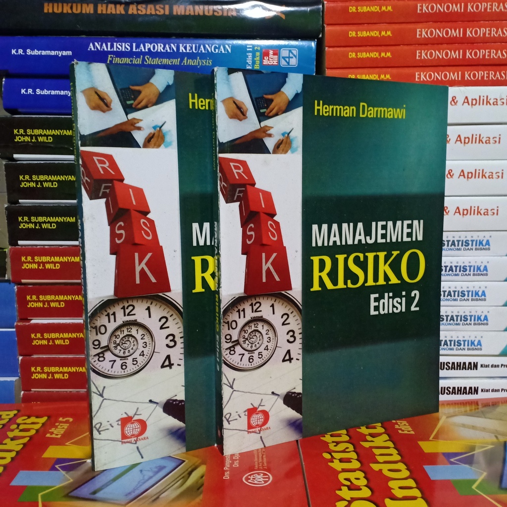 Jual MANAJEMEN RISIKO Edisi 2 Oleh Herman Darmawi | Shopee Indonesia