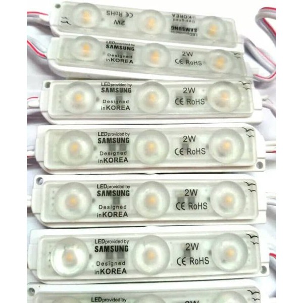 Jual Lampu Led Modul Strip Mata Samsung Watt Volt Shopee Indonesia