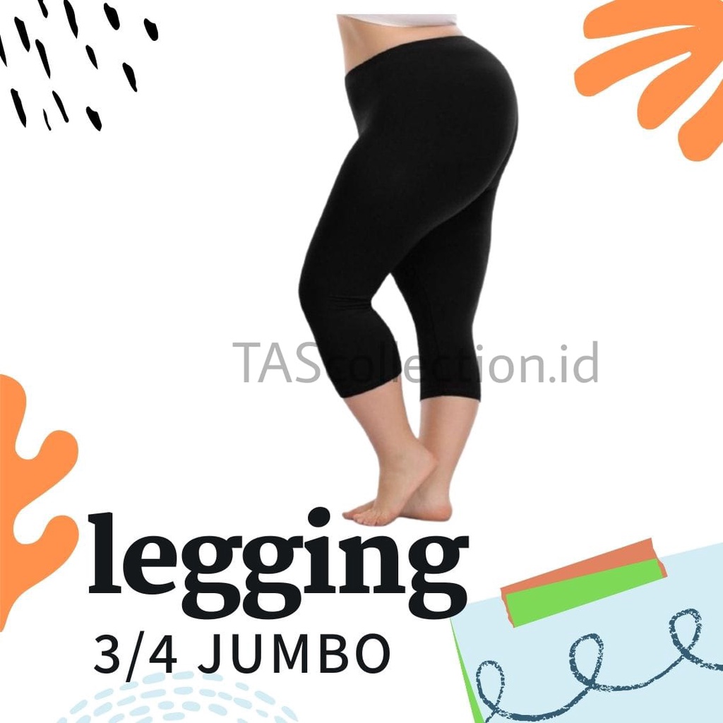 Blisset 3 Paket Legging Pinggang Tinggi untuk Celana Indonesia