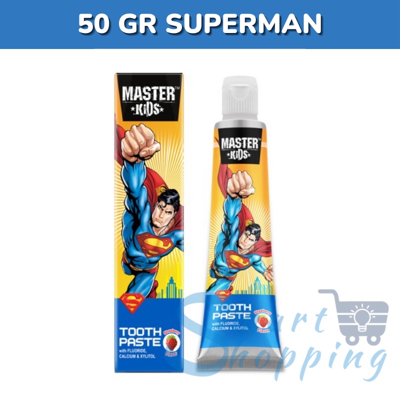 Jual MASTER KIDS TOOTHPASTE PASTA GIGI ANAK 50 GR / ODOL ANAK | Shopee ...