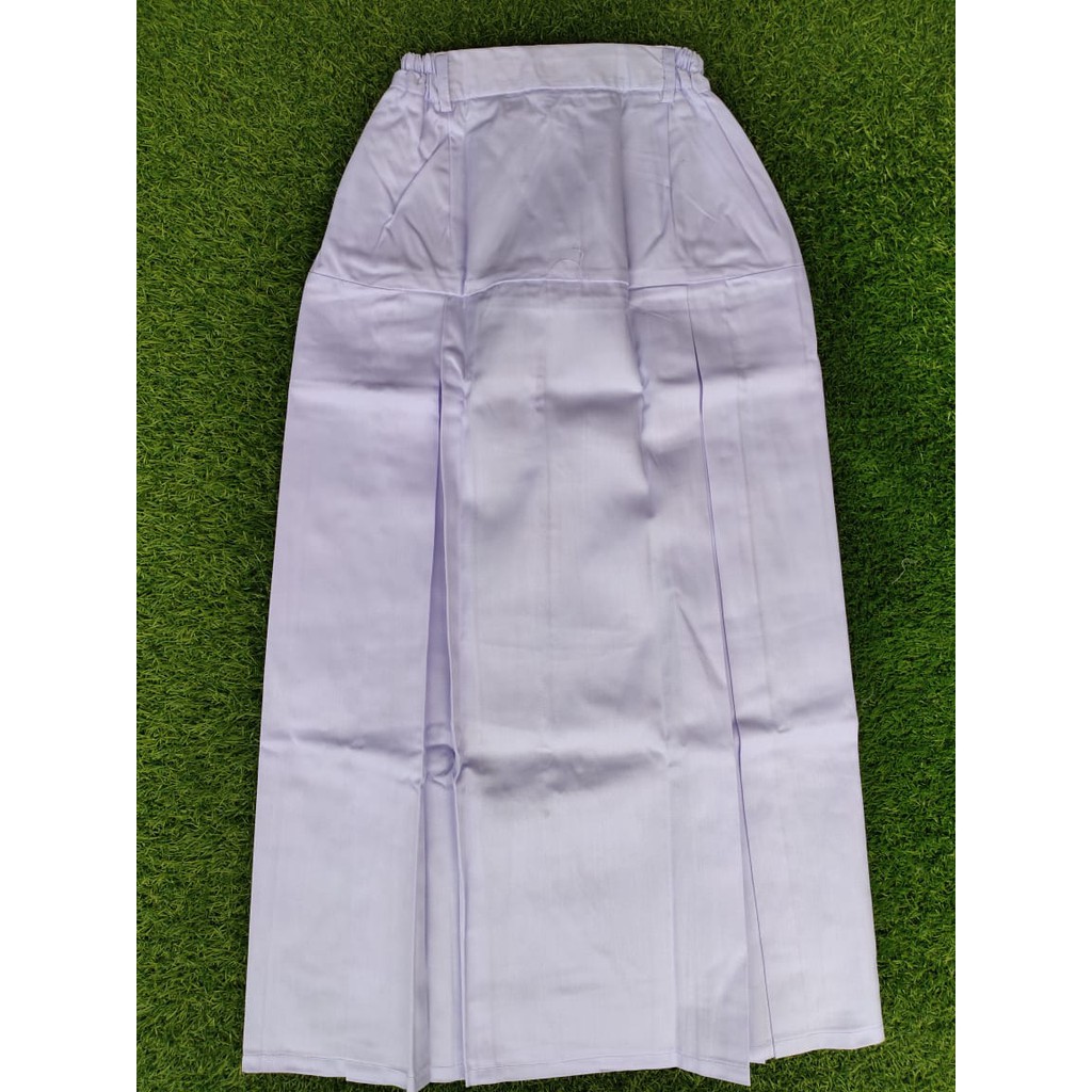 Jual Seragam Sekolah Rok SMP/SMA Warna Putih Model Sepan | Shopee Indonesia
