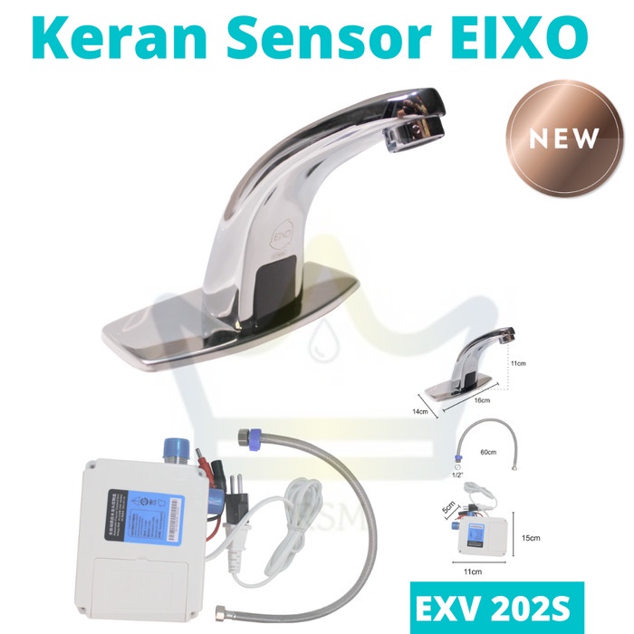 Jual T Lillie Keran Sensor Air Wastafel Eixo Kran Otomatis Mall