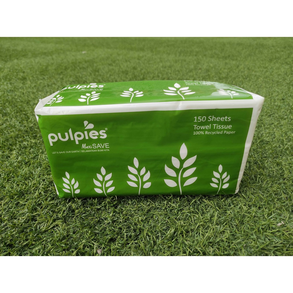 Jual PULPIES Hand Towel MAXISAVE Multifold - Tisu Wastafel 1 ply 150 ...