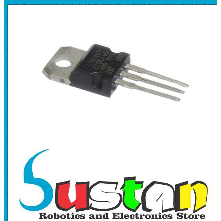 Jual L7824Cv3 L7824 L 7824 Dip 24V Ic Voltage Regulator Step Down 24 ...