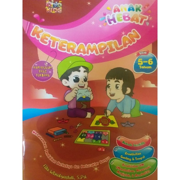 Jual Buku Keterampilan Kelas B Umur 5-6 Tahun Paud Tk Ra | Shopee Indonesia