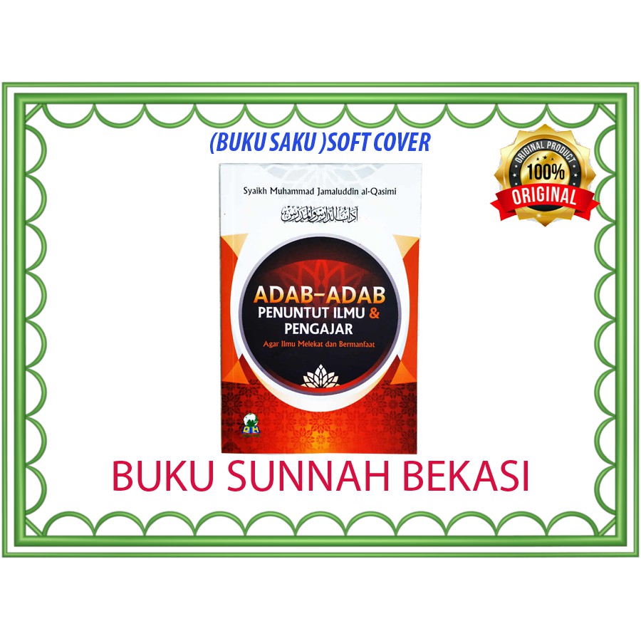 Jual Adab Adab Penuntut Ilmu & Pengajar | Darul Haq | Buku Saku ...