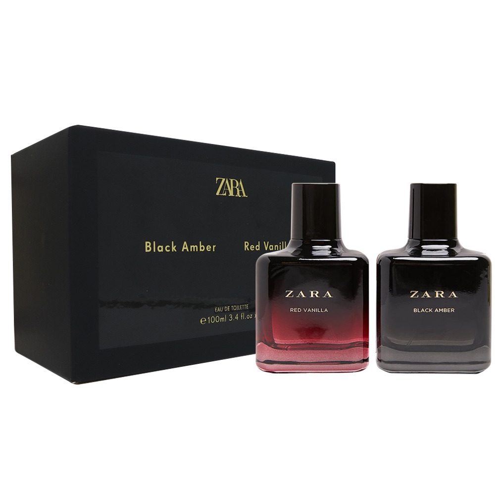 Fragrance Zara Black Amber Red Vanilla Red Vanilla Parfum Zara