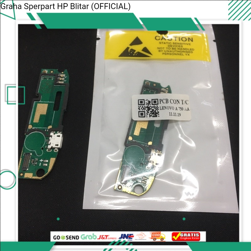 Jual PCB CONNECTOR CHARGER LENOVO TAB A7-50 / PCB KONEKTOR CAS TAB