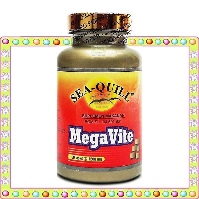Jual Sea Quill Megavite - SeaQuill Megavite - Sea Quill Multi Vitamin ...