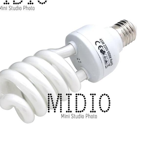 Jual ZLS Lampu Studio Fotografi 5500 Kelvin (Daylight Lamp) 45watt
