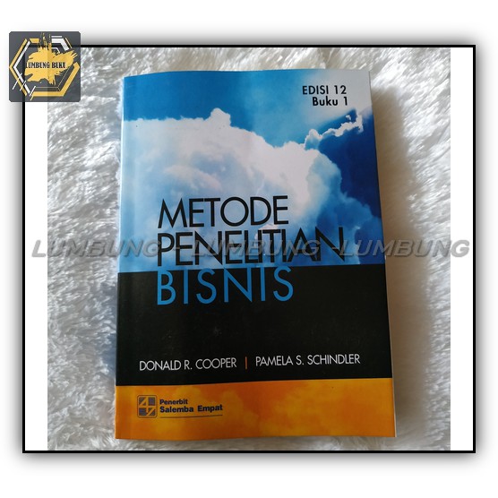 Jual Metode Penelitian Bisnis Buku 1 Edisi 12 - Cooper | Shopee Indonesia