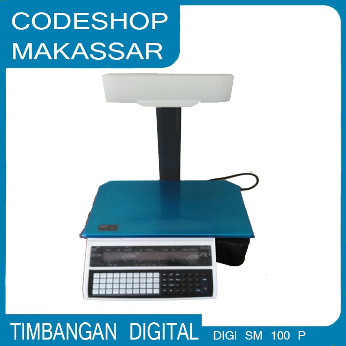 Jual TIMBANGAN BUAH SAYUR PRINT LABEL HARGA DIGI SM100 P - DIGI SM 100 ...