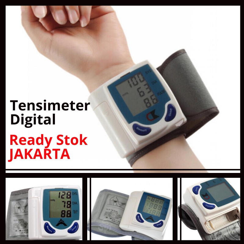 Jual Alat Pengukur Tekanan Darah Tensimeter Digital Alat Ukur Tekanan ...