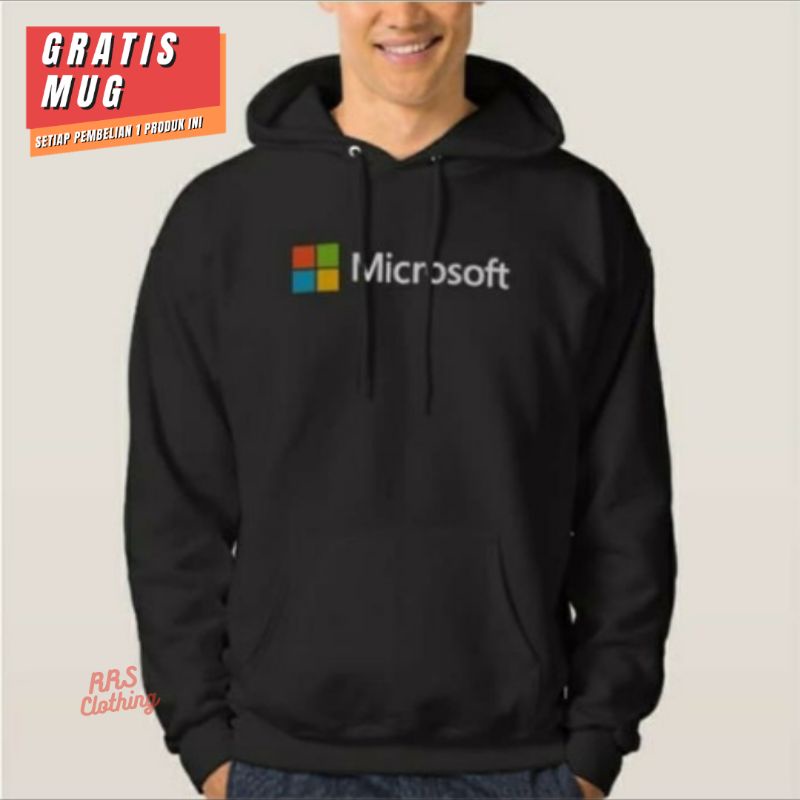 Jual JAKET HOODIE COTTON FLEECE PROGRAMMER MICROSOFT NET FRAMEWORK ...
