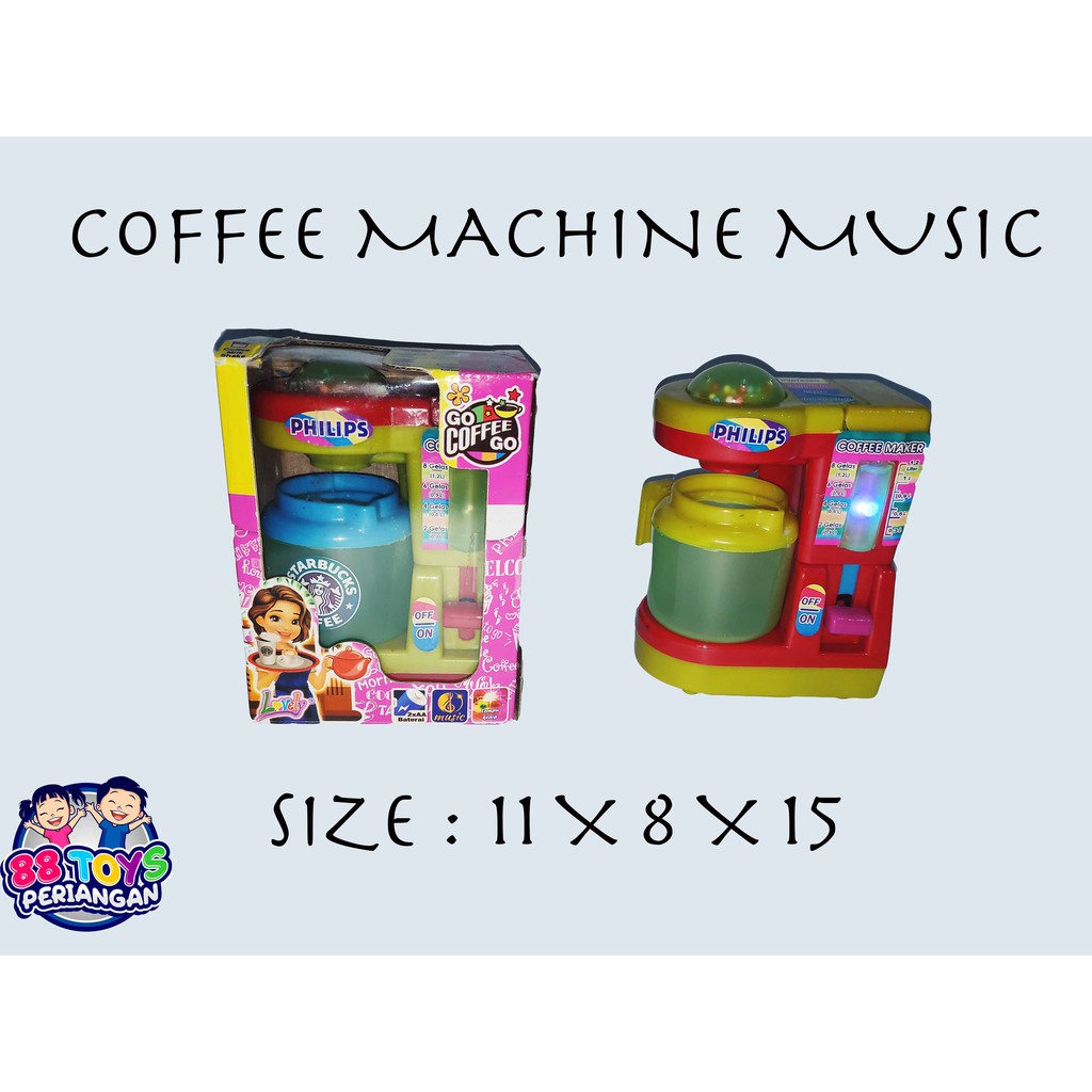 Jual MAINAN ANAK MESIN KOPI COFFEE MACHINE BO | Shopee Indonesia