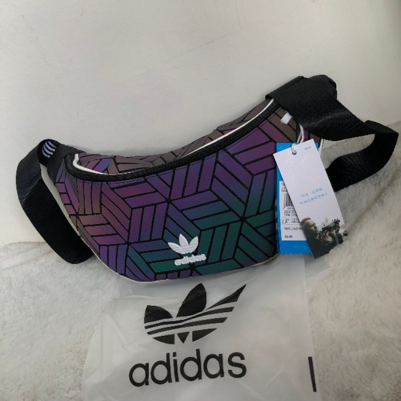 Adidas issey miyake reflective waistbag sale
