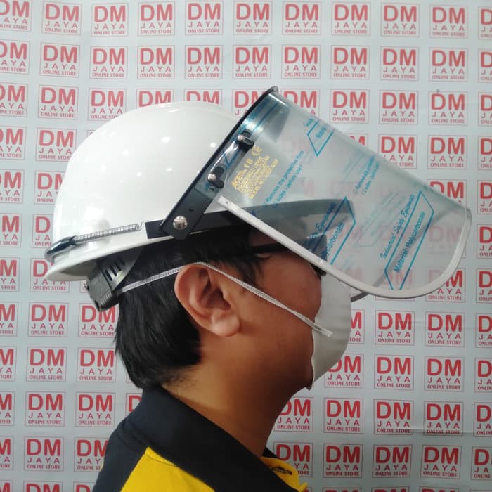Jual Helm APD Face Shield/ Pelindung Diri/ Pelindung Wajah/ MSA ...