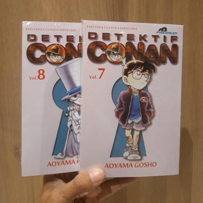 Jual KOMIK DETEKTIF CONAN PREMIUM VOL 7, 8 - AOYAMA GOSHO (PAKET HEMAT ...