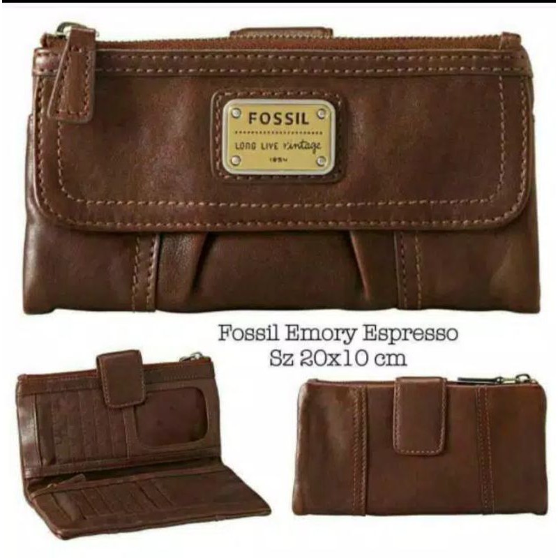 Fossil sale emory clutch