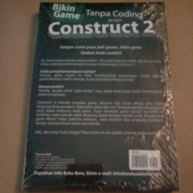Jual Bikin Game Tanpa Coding dengan Construct 2 + CD | Shopee Indonesia
