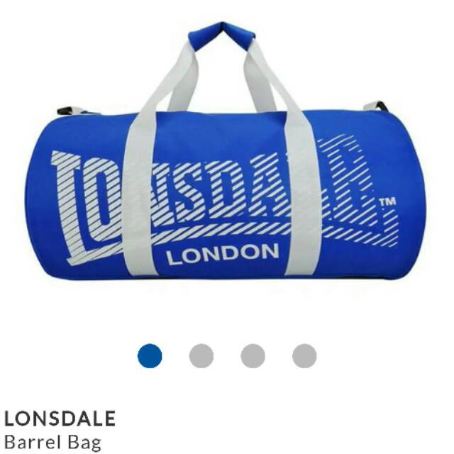 Jual LONSDALE BARREL BAG ORIGINAL Shopee Indonesia