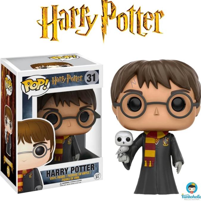 Jual Funko POP! Harry Potter - Harry Potter (Robes & Hedwig) (Exclusive ...