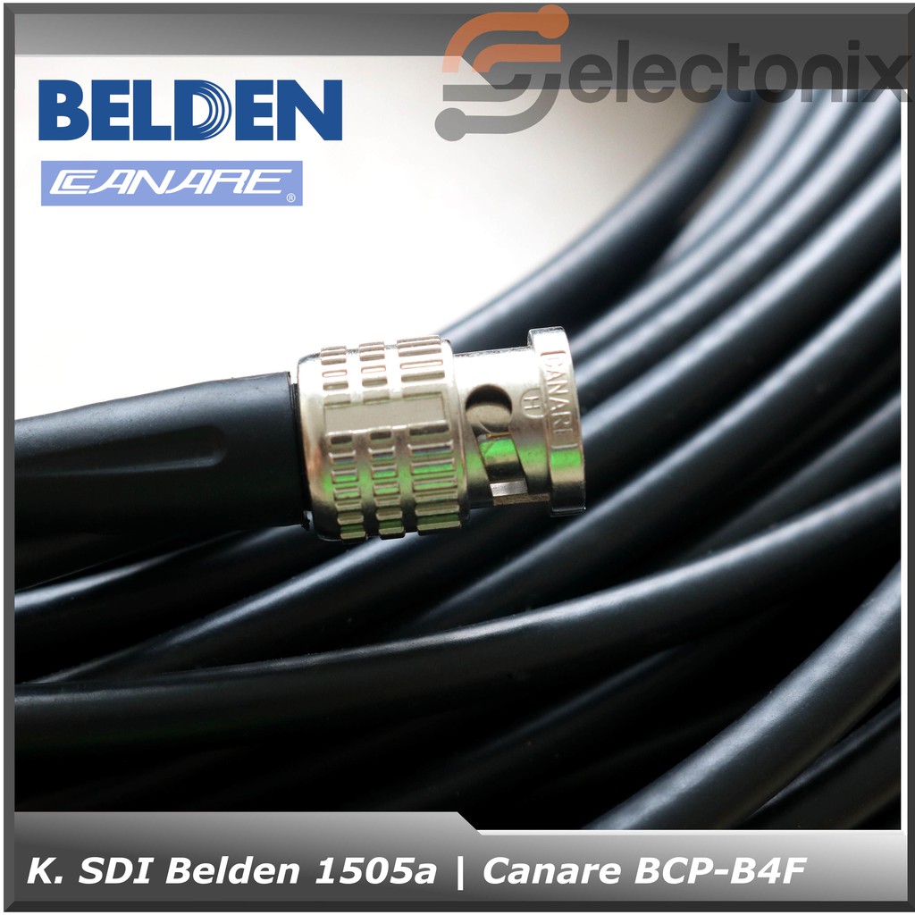 Jual Kabel SDI Video Belden 1505a | Canare BCP-B4F [1m] | Shopee Indonesia