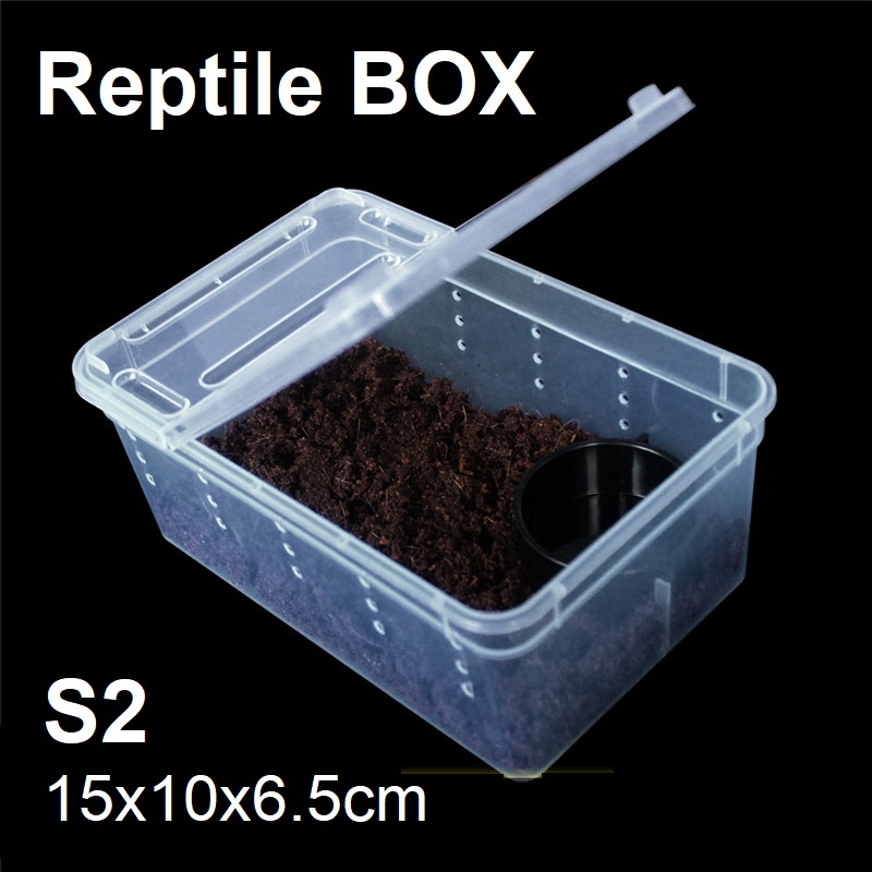 Jual Feeding Box MINI Kotak Reptil Ular Pacman Gecko Kadal BD Corn ...