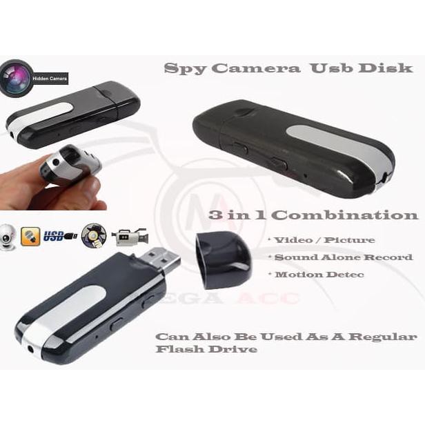 Jual PROMO!!!!!!!! SPY USB DISK CAMERA U8 MINI DVR TERLARIS | Shopee ...