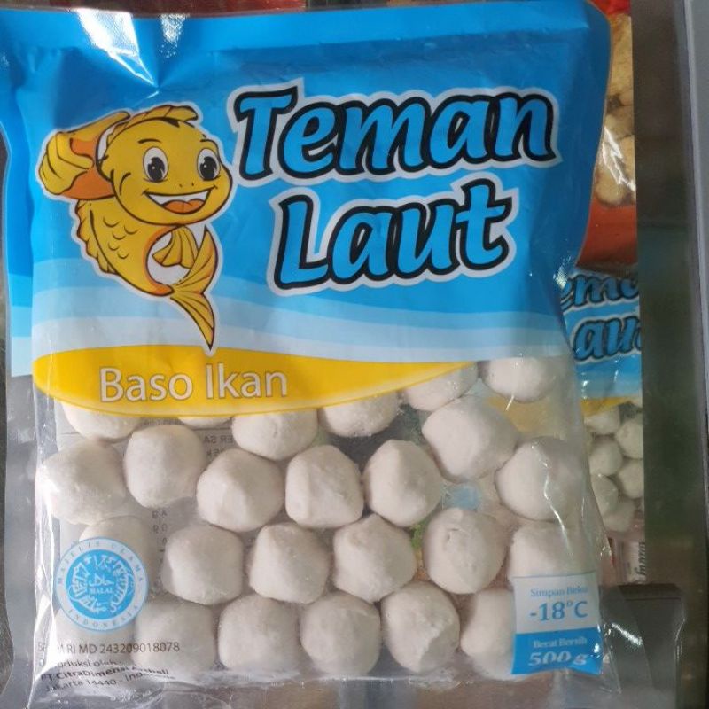 Jual Bakso Ikan Teman Laut 500gr Shopee Indonesia