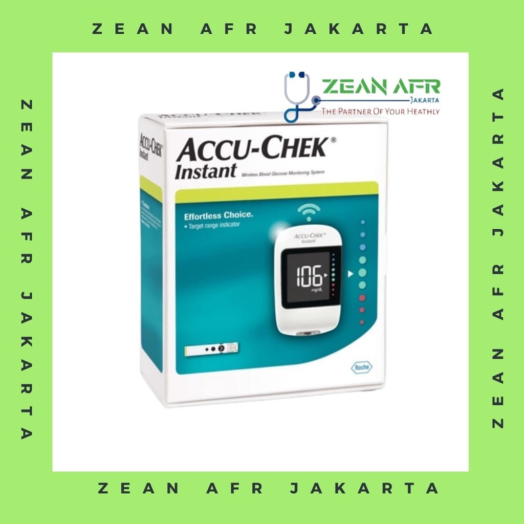 Jual Accu Chek Instant 25 Strip 10 Lancet Alat Gula Darah Accu