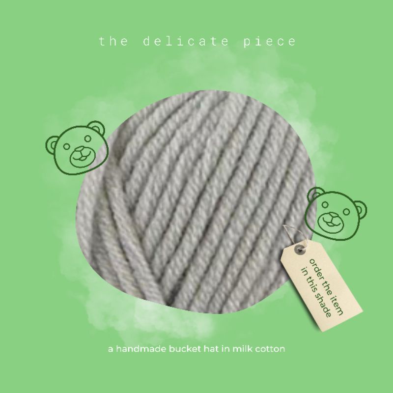 Jual Hey Teddy Crochet Bucket Hat / Topi Rajut Motif Beruang Teddy Bear ...