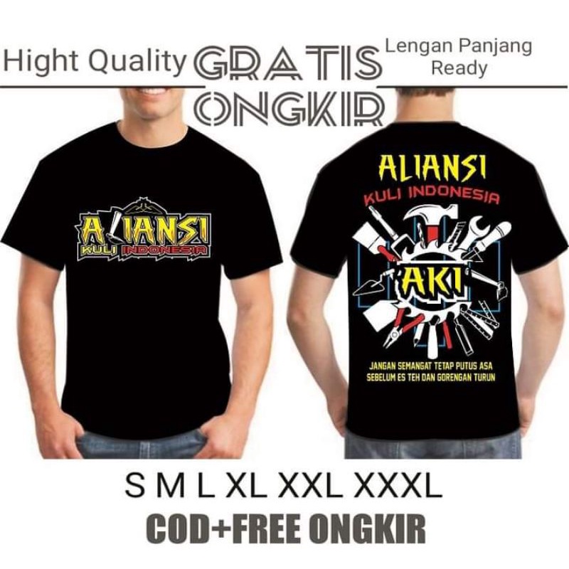 Jual ALIANSI KULI INDONESIA kaos ALIANSI KULI INDONESIA tshirt ALIANSI