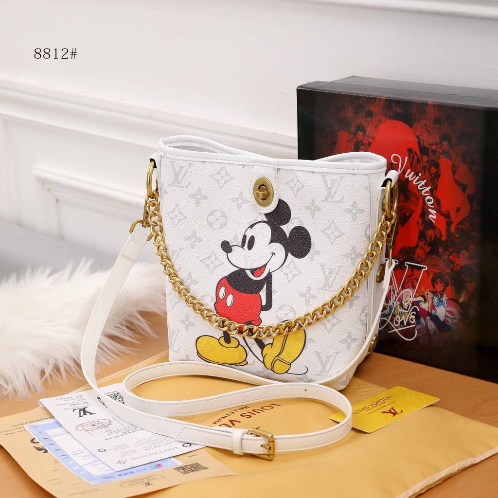 Louis Vuitton x Disney Monogram Shoulder Bag 8812 – TasBatam168