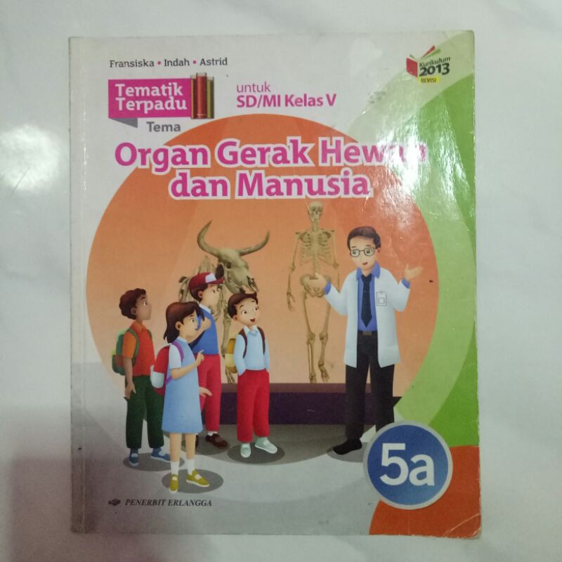 Jual TEMATIK TERPADU KELAS 5 SD / MI KURIKULUM 2013 REVISI BEKAS ...