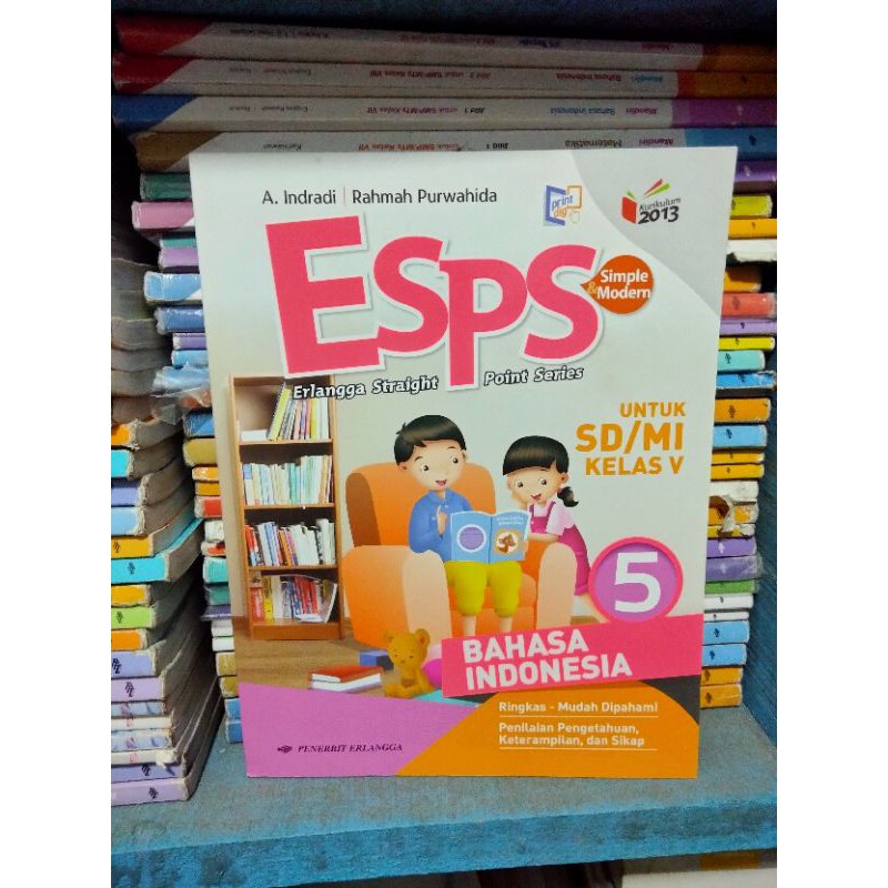 Jual BUKU ESPS BAHASA INDONESIA KELAS 5 SD ERLANGGA REVISI | Shopee ...