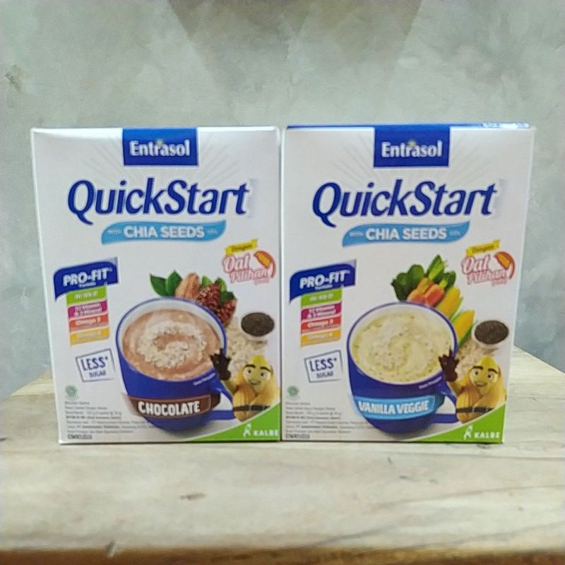 Jual Entrasol Quick Start with Chia Seeds 150g (5 sachet @30g) | Shopee ...