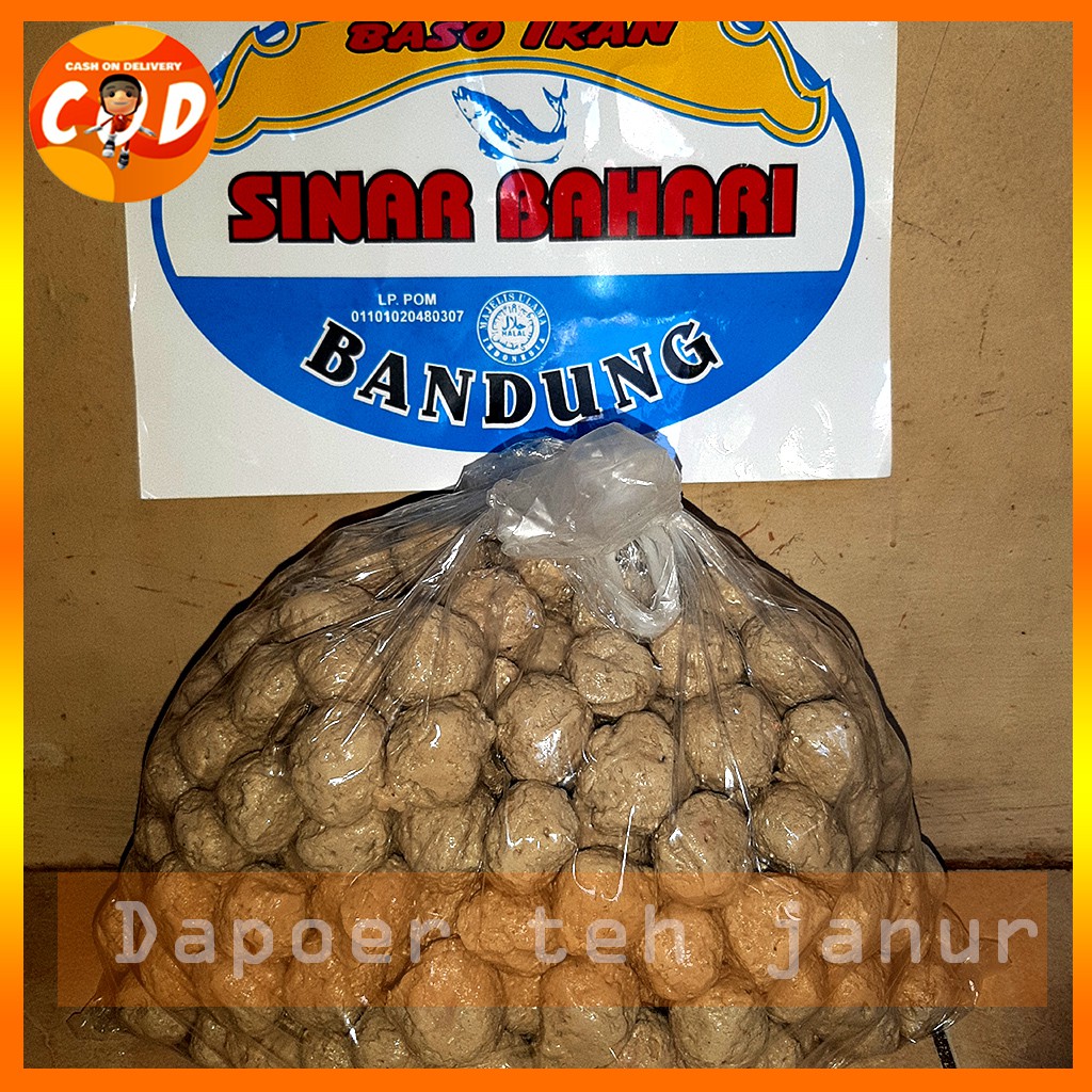 Jual Bakso Ikan Baso Ikan Sinar Bahari Per Ball Putih Shopee Indonesia