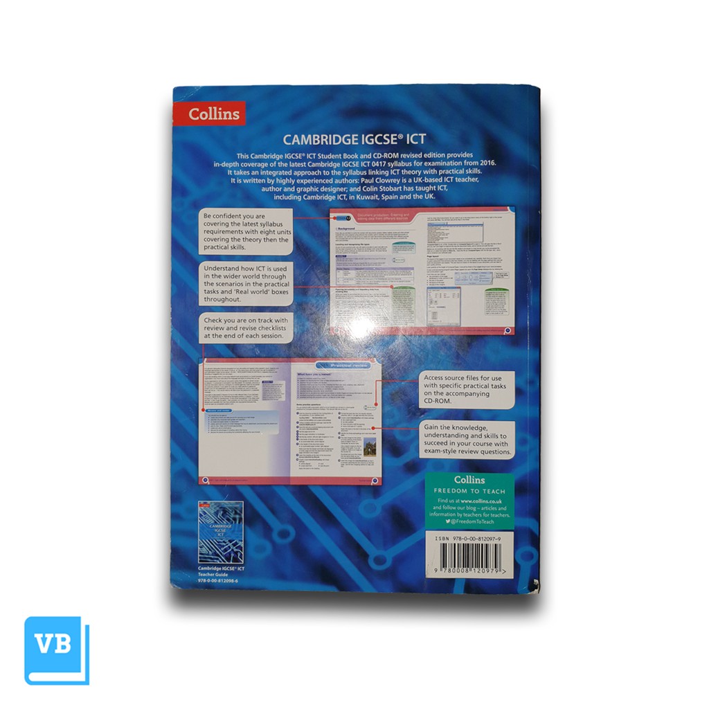 Jual Buku Cambridge IGCSE ICT Student's Book Collins with CD-ROM ...