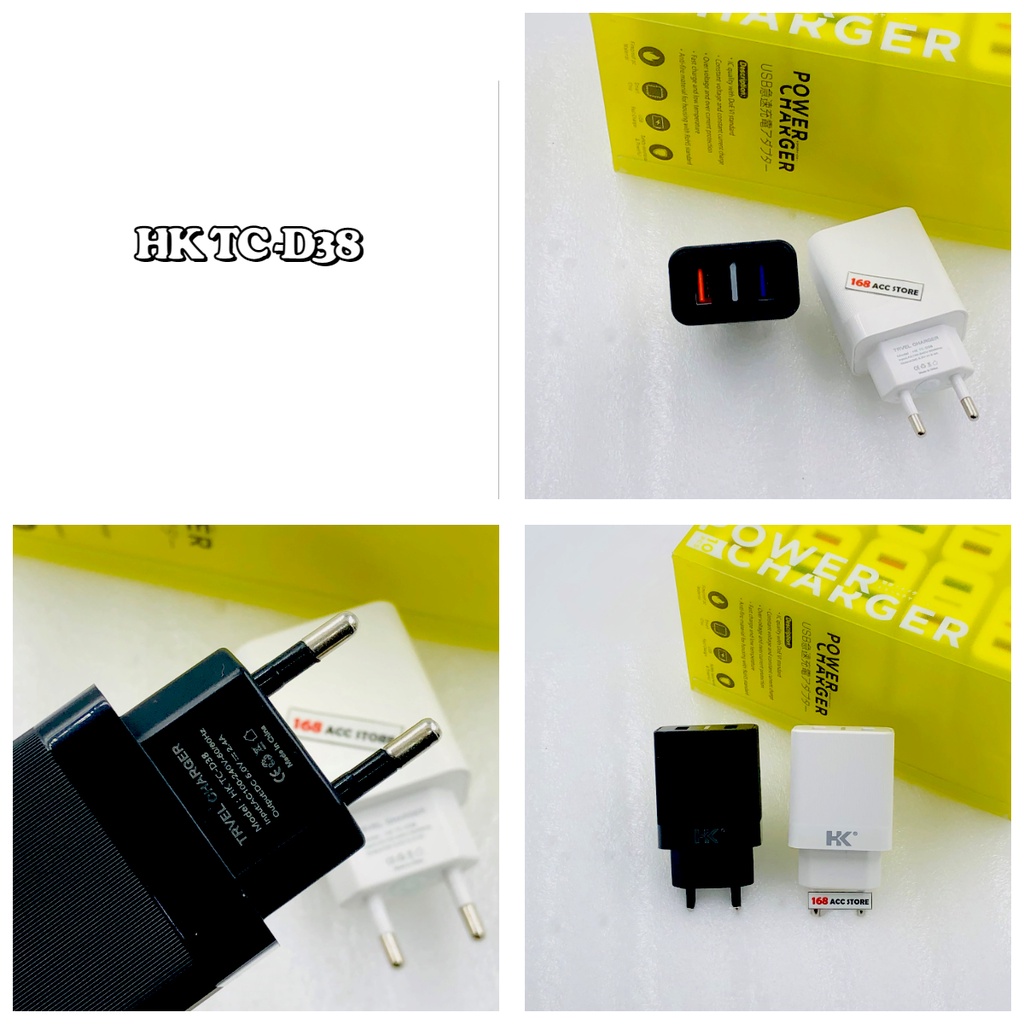 Jual ADAPTER CHARGER HK TC-D11 PD28 D38 D101FAST CHARGING | Shopee ...