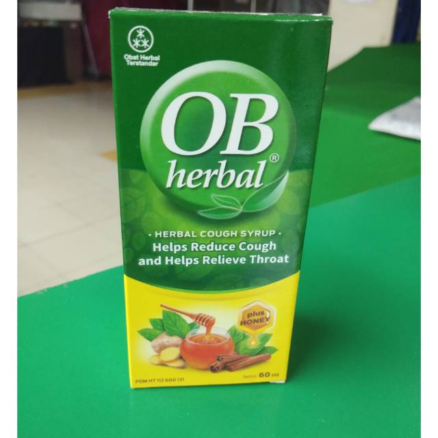 Jual OB HERBAL COUGH SYRUP ISI 60ml OBAT BATUK Shopee Indonesia