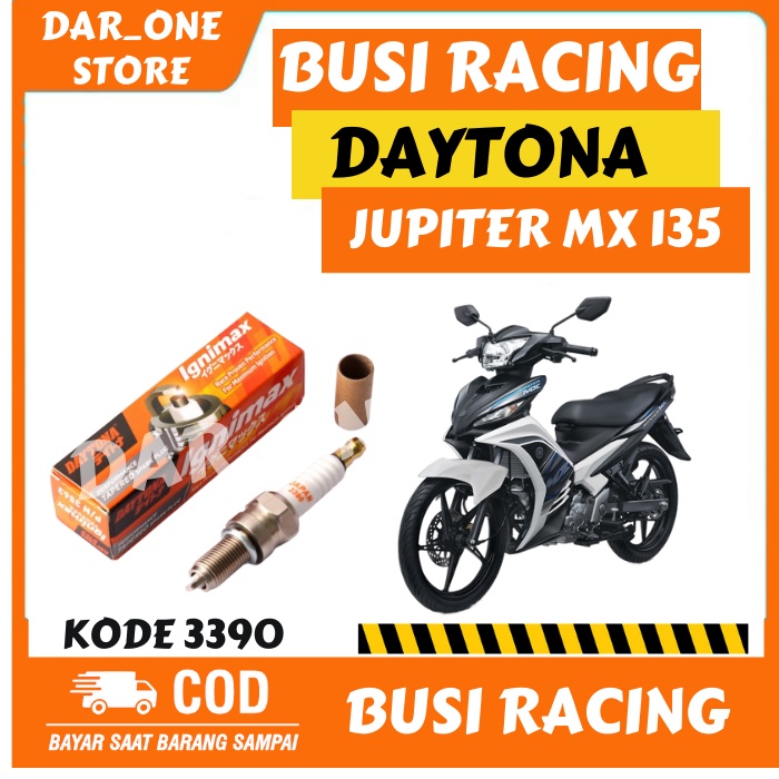 Jual Busi Racing Daytona Yamaha Jupiter Mx Original Iridium Shopee Indonesia