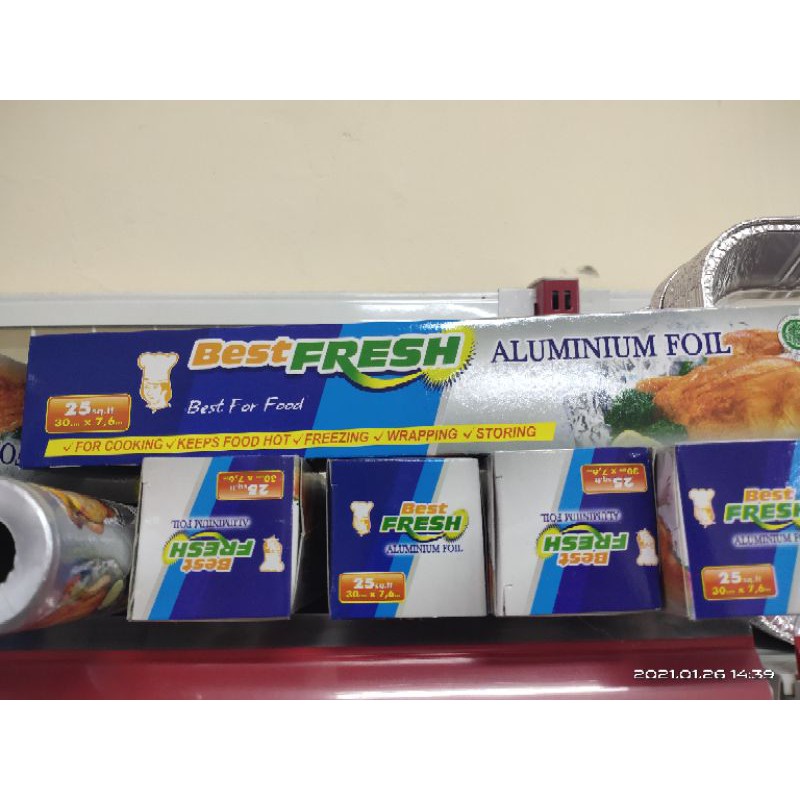 Jual Best fresh aluminium foil roll | Shopee Indonesia