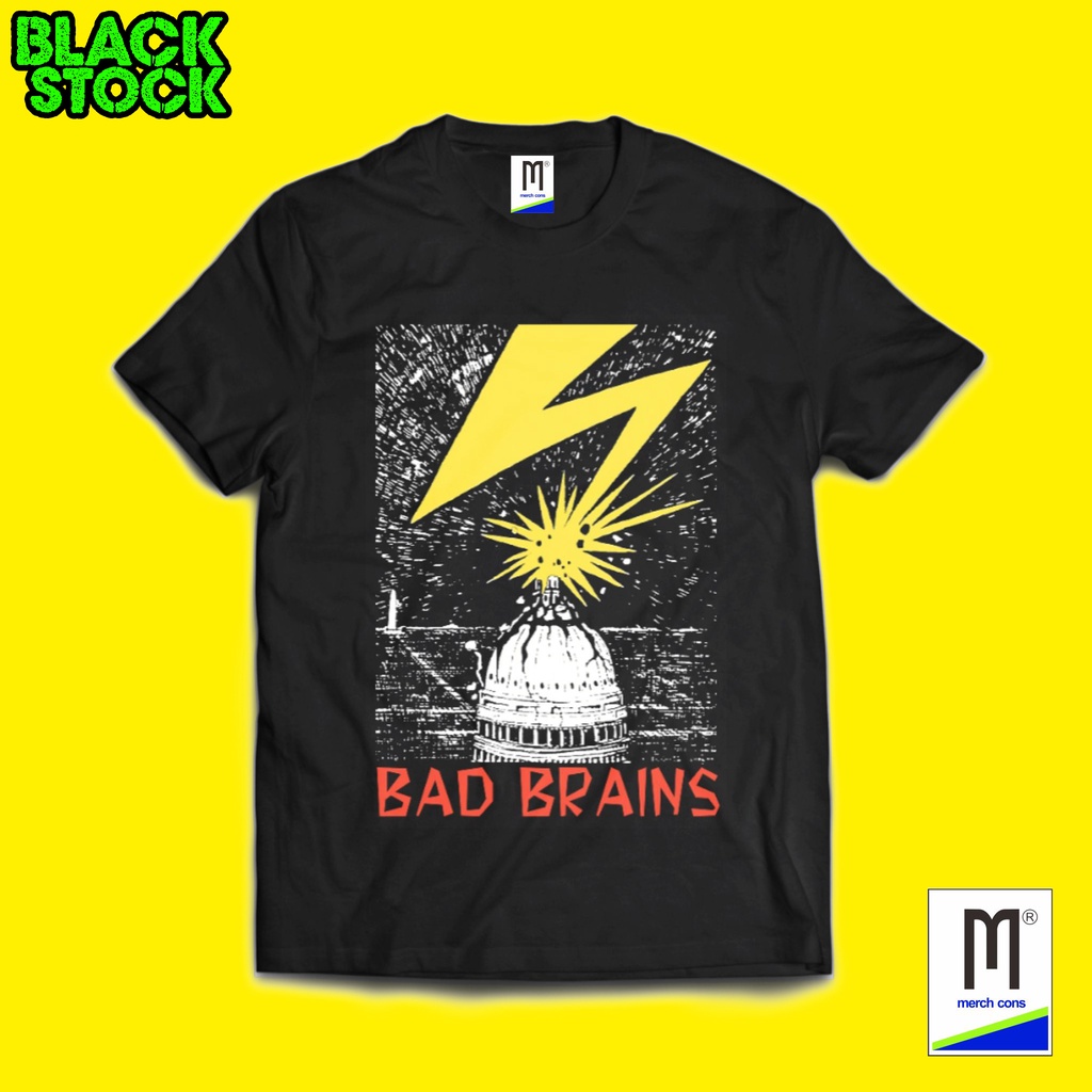 Jual Official Bad Brains - Capitol Tshirt - Kab. Sidoarjo - Pentaxmerch